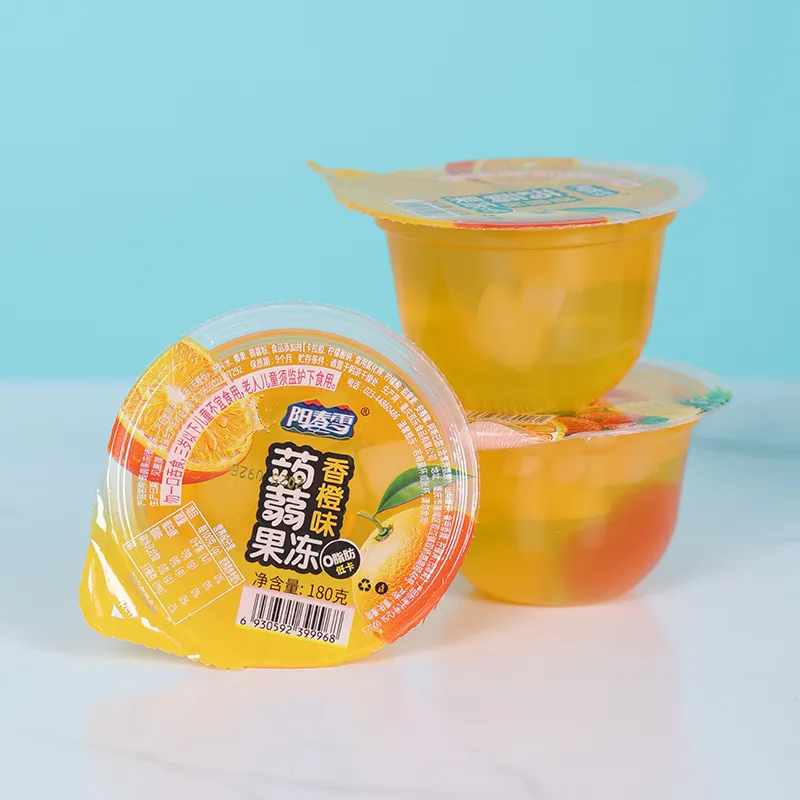 Желе из конняку со вкусом апельсина (1)