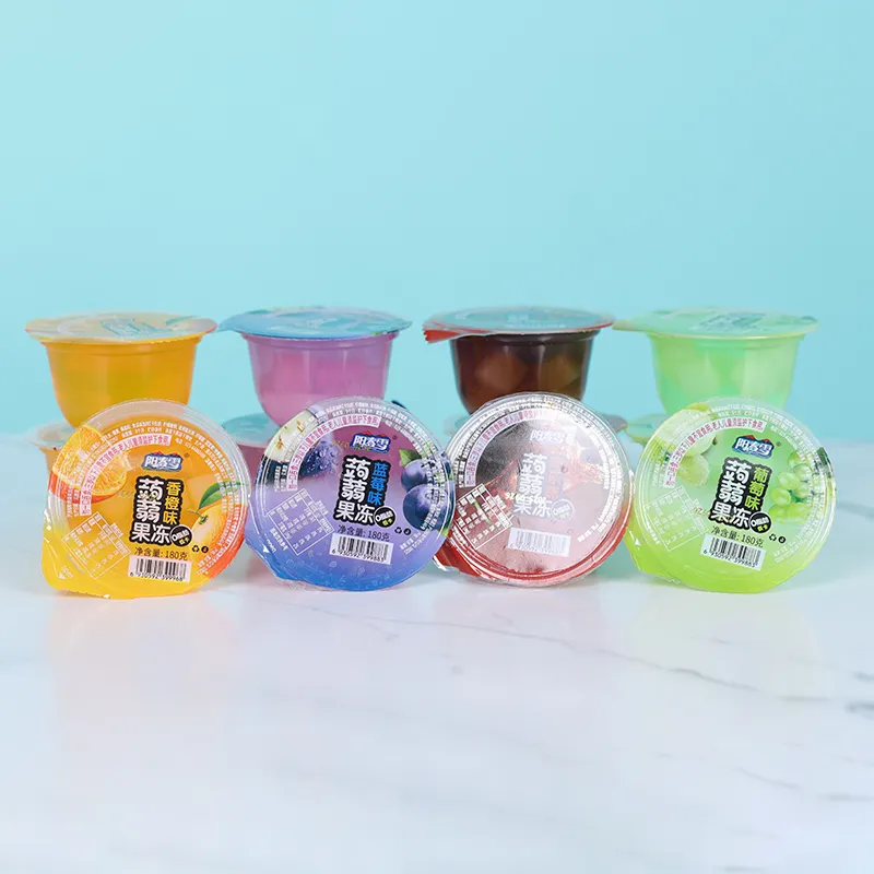 Желе из конняку со вкусом апельсина (2)