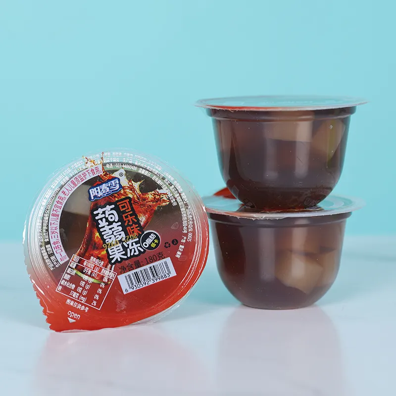 Желе из конняку со вкусом колы (3)