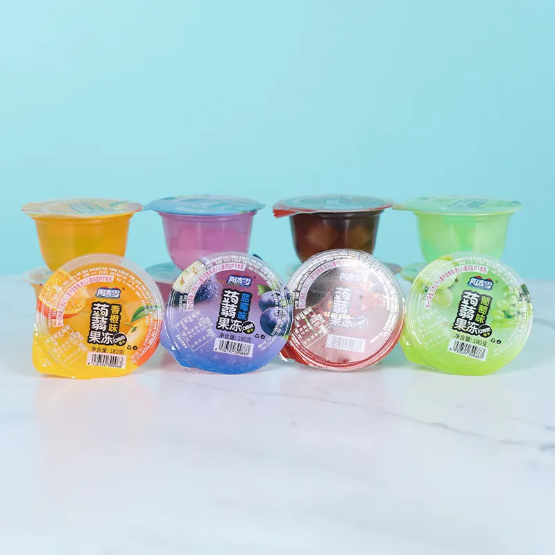 Желе из конняку черничное (3)